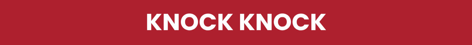 knock knock